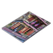 ヴィンテージの川の通りのサバンナのジョージア旅行写真 ノートブック (左側)