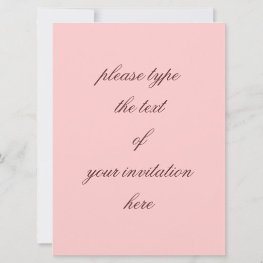 ヴィンテージの帽子のブライダルシャワーの招待のテンプレート 招待状 (裏面)