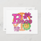 ヴィンテージの平和 ポストカード (正面/裏面)