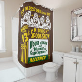 ヴィンテージの幽霊ショーポスターシャワー・カーテン シャワーカーテン (インサイチュ)