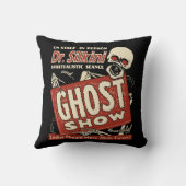 ヴィンテージの幽霊ショーポスター- Silkini先生 クッション (裏面)
