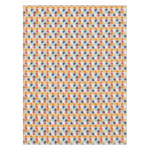 ヴィンテージの幾何学的なパターン テーブルクロス (正面)