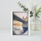 ヴィンテージの広告ポスター郵便はがき ポストカード (スタンド正面)