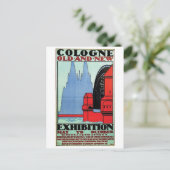 ヴィンテージの広告ポスター郵便はがき ポストカード (スタンド正面)