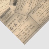 ヴィンテージの広告 薄葉紙 (詳細)