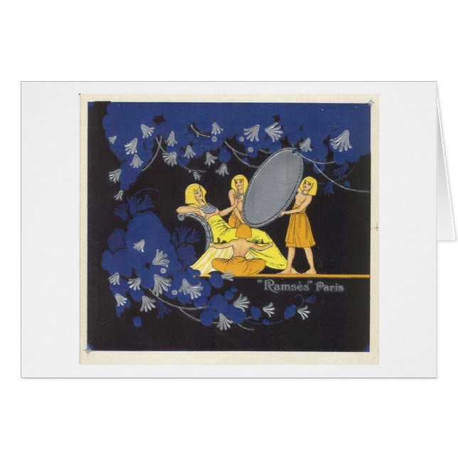 ヴィンテージの広告- Ramsesパリの香水、 (正面横)