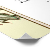 ヴィンテージの座席表 ポスター (角)