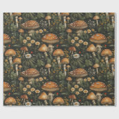 ヴィンテージの庭のシームレスなパターン ラッピングペーパー (フラット)