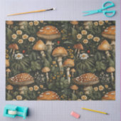 ヴィンテージの庭のシームレスなパターン 薄葉紙 (クラフト)