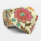 ヴィンテージの庭のタイ ネクタイ (ロール)
