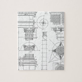 ヴィンテージの建築 ジグソーパズル