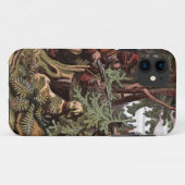 ヴィンテージの引くこと: ハンターおよび彼の犬 Case-Mate iPhoneケース (裏面(横))