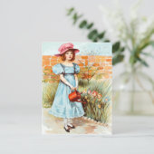 ヴィンテージの引くこと: メリーの花園 ポストカード (スタンド正面)