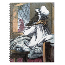 ヴィンテージの引くこと: 祖母の衣服のオオカミ