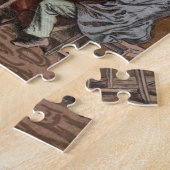 ヴィンテージの引くこと: 音楽クラスの子供 ジグソーパズル (側面)