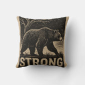 ヴィンテージの強度 クッション (裏面)