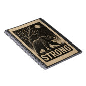 ヴィンテージの強度 ノートブック (右側)