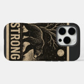 ヴィンテージの強度 Case-Mate iPhoneケース (裏面 (横))