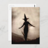 ヴィンテージの影の魔法使い ポストカード (正面/裏面)