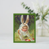 ヴィンテージの復活祭の女の子バニーの衣装, ZSSG シーズンポストカード (スタンド正面)