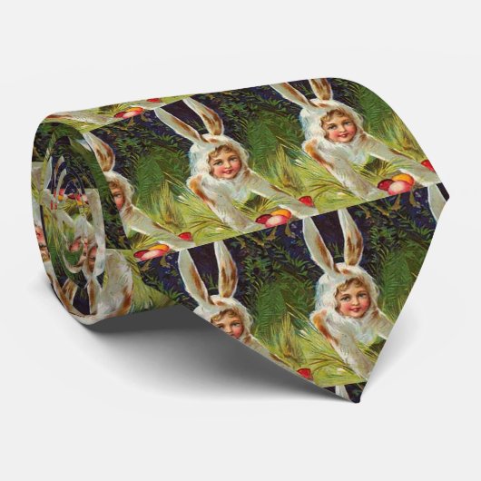 ヴィンテージの復活祭の女の子バニーの衣装， ZSSG ネクタイ (ロール)