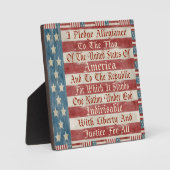 ヴィンテージの忠誠 フォトプラーク (正面)