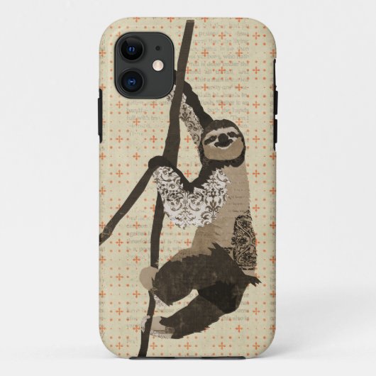 ヴィンテージの怠惰のiPhoneの場合 Case-Mate iPhoneケース (裏面)
