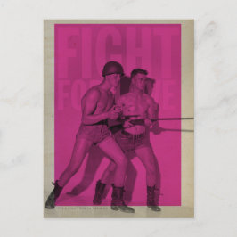 ヴィンテージの恋のプライドはがき ポストカード