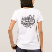 ヴィンテージの恵み:豊かな生活 Tシャツ (裏面)