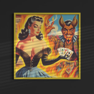 ヴィンテージの悪魔化 ポスター