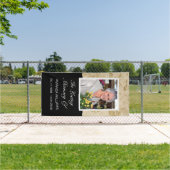 ヴィンテージの愛する記憶の墓カバー毛布の女性 横断幕 (インサイチュ)