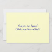 ヴィンテージの愛国心が強い招待状 招待状 (裏面)