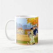 ヴィンテージの愛 コーヒーマグカップ (左)