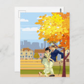 ヴィンテージの愛 ポストカード (正面/裏面)