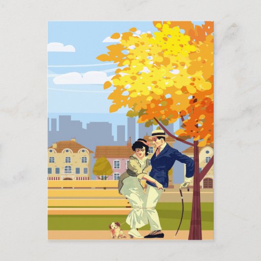 ヴィンテージの愛 ポストカード (正面)