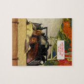 ヴィンテージの愛、道路の閉鎖あなたの自身のリスクで進行 ジグソーパズル (横)