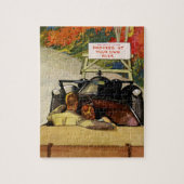 ヴィンテージの愛、道路の閉鎖あなたの自身のリスクで進行 ジグソーパズル (縦)