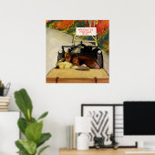 ヴィンテージの愛、道路の閉鎖あなたの自身のリスクで進行 ポスター (ホームオフィス)