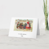 ヴィンテージの感謝祭のTowneカード シーズンカード (裏面)