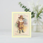 ヴィンテージの感謝祭 シーズンポストカード (スタンド正面)