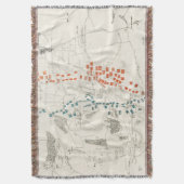 ヴィンテージの戦いと南北戦争 スローブランケット (正面縦)