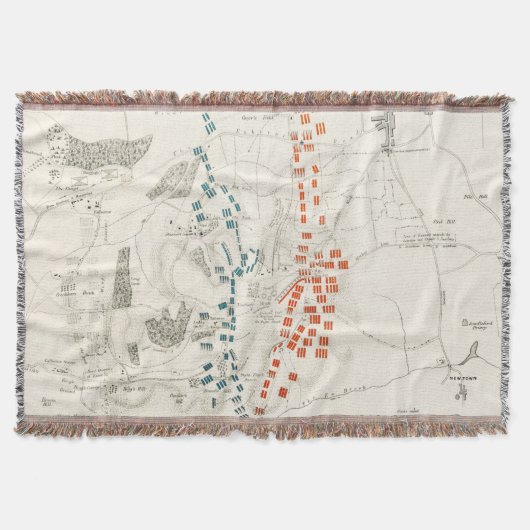 ヴィンテージの戦いと南北戦争 スローブランケット (正面)