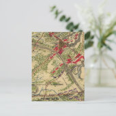 ヴィンテージの戦い（1862年） ポストカード (スタンド正面)