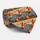 ヴィンテージの戦闘機の漫画 ネクタイ (ロール)