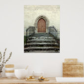 ヴィンテージの扉 ポスター (キッチン)