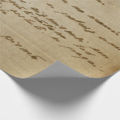 ヴィンテージの手書きのスタイル1の包装紙ロール ラッピングペーパー (角)