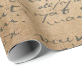 ヴィンテージの手書きのスタイル16の包装紙ロール ラッピングペーパー (ロールコーナー)