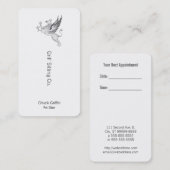 ヴィンテージの手紙の出版物のグリフィンの線画 予約カード (正面/裏面)