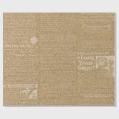 ヴィンテージの技術の古い紙20 ラッピングペーパー (フラット)