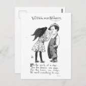 ヴィンテージの投票はがき ポストカード (正面/裏面)